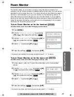 Preview for 49 page of Panasonic KX-TGA520 - 5.8 GHz FHSS Cordless Expansion Handset Operating Instructions Manual