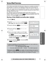 Preview for 51 page of Panasonic KX-TGA520 - 5.8 GHz FHSS Cordless Expansion Handset Operating Instructions Manual