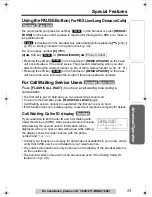 Preview for 55 page of Panasonic KX-TGA520 - 5.8 GHz FHSS Cordless Expansion Handset Operating Instructions Manual