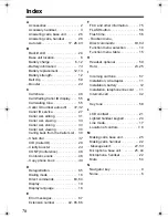 Preview for 78 page of Panasonic KX-TGA520 - 5.8 GHz FHSS Cordless Expansion Handset Operating Instructions Manual