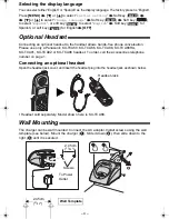 Предварительный просмотр 4 страницы Panasonic KX-TGA520M - Accessory Handset For KX-TG5200M Series Expandable... Installation Manual