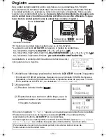 Предварительный просмотр 9 страницы Panasonic KX-TGA520M - Accessory Handset For KX-TG5200M Series Expandable... Installation Manual