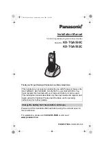 Panasonic KX-TGA550C Installation Manual preview