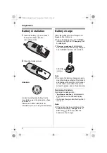 Preview for 4 page of Panasonic KX-TGA551C Operating Instructions Manual