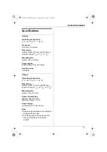 Preview for 11 page of Panasonic KX-TGA551C Operating Instructions Manual