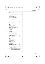 Preview for 23 page of Panasonic KX-TGA551C Operating Instructions Manual