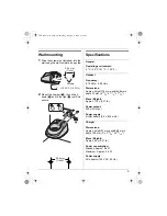 Preview for 5 page of Panasonic KX-TGA560C Installation Manual