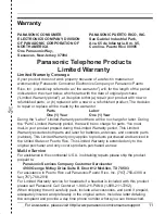 Предварительный просмотр 11 страницы Panasonic KX-TGA570 Installation Manual