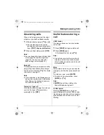 Предварительный просмотр 17 страницы Panasonic KX-TGA572C Operating Instructions Manual