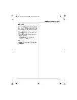 Предварительный просмотр 19 страницы Panasonic KX-TGA572C Operating Instructions Manual