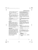 Предварительный просмотр 25 страницы Panasonic KX-TGA572C Operating Instructions Manual