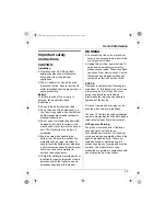 Предварительный просмотр 39 страницы Panasonic KX-TGA572C Operating Instructions Manual