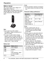 Preview for 8 page of Panasonic KX-TGA572S Operating Instructions Manual