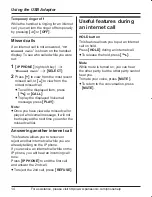 Preview for 14 page of Panasonic KX-TGA575 Operating Instructions Manual