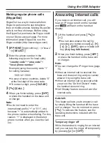 Preview for 13 page of Panasonic KX-TGA575C Operating Instructions Manual