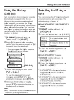 Preview for 15 page of Panasonic KX-TGA575C Operating Instructions Manual