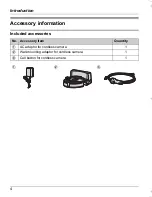 Предварительный просмотр 4 страницы Panasonic KX-TGA593AL Operating Instructions Manual