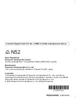 Предварительный просмотр 28 страницы Panasonic KX-TGA593AL Operating Instructions Manual