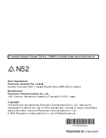 Предварительный просмотр 20 страницы Panasonic KX-TGA595AL Operating Instructions Manual