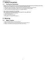 Preview for 4 page of Panasonic KX-TGA631CS Service Manual