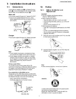 Preview for 7 page of Panasonic KX-TGA631CS Service Manual