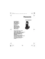 Panasonic KX-TGA641EX Installation Manual preview