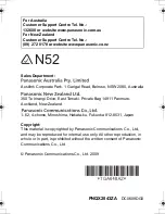 Preview for 10 page of Panasonic KX-TGA648AZ Installation Manual