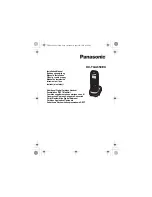 Preview for 1 page of Panasonic KX-TGA659EX Installation Manual