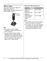 Preview for 4 page of Panasonic KX-TGA670 Operating Instructions Manual