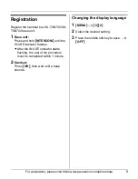 Preview for 5 page of Panasonic KX-TGA670 Operating Instructions Manual