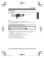 Preview for 3 page of Panasonic KX-TGA681EXA Installation Manual