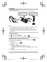 Preview for 4 page of Panasonic KX-TGA681EXA Installation Manual