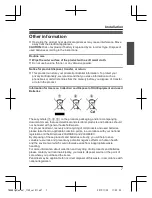 Preview for 7 page of Panasonic KX-TGA681EXA Installation Manual