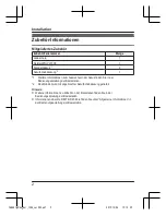 Preview for 10 page of Panasonic KX-TGA681EXA Installation Manual