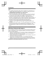 Preview for 14 page of Panasonic KX-TGA681EXA Installation Manual