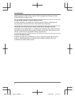 Preview for 16 page of Panasonic KX-TGA681EXA Installation Manual