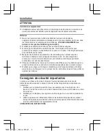 Preview for 22 page of Panasonic KX-TGA681EXA Installation Manual