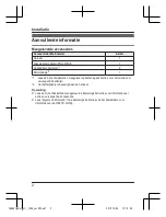 Preview for 26 page of Panasonic KX-TGA681EXA Installation Manual