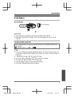 Preview for 35 page of Panasonic KX-TGA681EXA Installation Manual