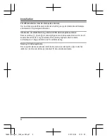 Preview for 40 page of Panasonic KX-TGA681EXA Installation Manual