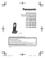 Preview for 41 page of Panasonic KX-TGA681EXA Installation Manual