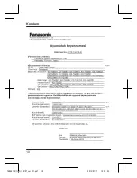 Preview for 108 page of Panasonic KX-TGA681EXA Installation Manual