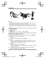 Preview for 12 page of Panasonic KX-TGA685EX Installation Manual