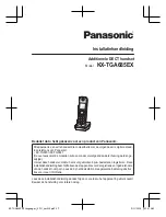 Preview for 49 page of Panasonic KX-TGA685EX Installation Manual