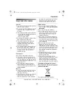 Preview for 5 page of Panasonic KX-TGA715E Operating Instructions Manual