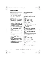 Preview for 12 page of Panasonic KX-TGA715E Operating Instructions Manual