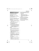 Preview for 35 page of Panasonic KX-TGA715EX Operating Instructions Manual