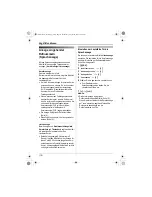 Preview for 36 page of Panasonic KX-TGA715EX Operating Instructions Manual