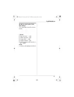 Preview for 37 page of Panasonic KX-TGA715EX Operating Instructions Manual