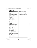 Preview for 78 page of Panasonic KX-TGA715EX Operating Instructions Manual